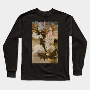 "Saint George and the Dragon" by  Martorell Long Sleeve T-Shirt